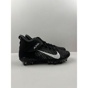 Nike Alpha Menace Pro 2 Mid Football Cleats Men's Size 12.5 AQ3209-002 Black